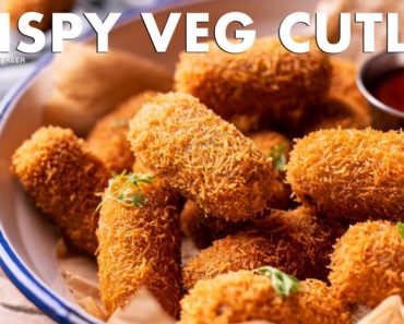 Crispy Veg Cutlet Recipe