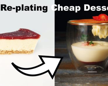 Plating Cheap Frozen Desserts into Gourmet Restaurant Food! How To