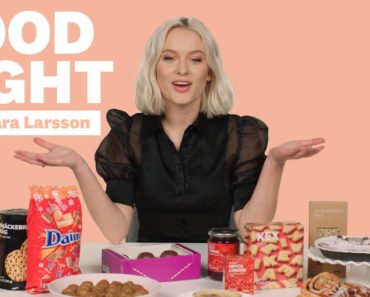 Zara Larsson Tries Ikea Food | Food Fight