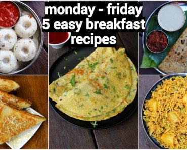 monday to friday 10 minute breakfast recipes