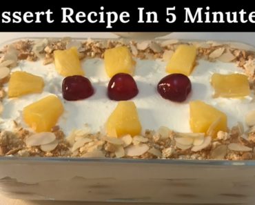 5 Minutes Dessert Recipe Very Easy & Tasty For Iftaar