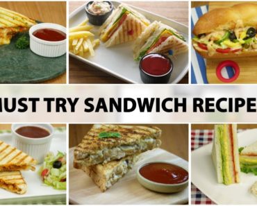 Must try sandwich recipes by Food Fusion