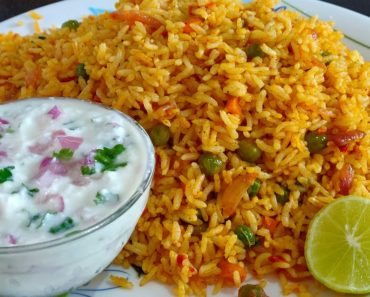 Masala Rice Recipe in 10mins || Vegetable Masala Rice Recipe