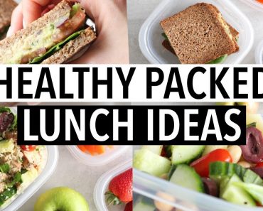 EASY HEALTHY PACKED LUNCH IDEAS – For school