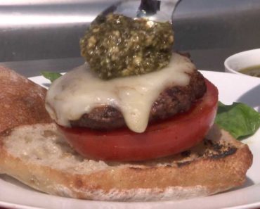 How to Make Caprese Burgers | Grilling Recipes