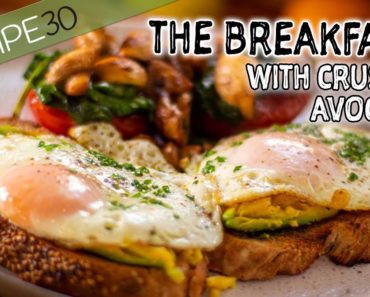 This is the breakfast you want! (with avocado)
