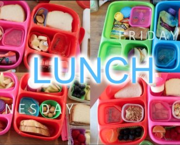 Kid’s Lunch Ideas – Week 1