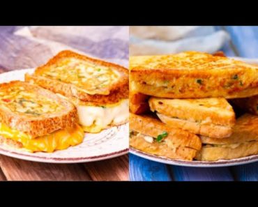 4 easy recipes to make super tasty sandwiches!