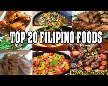 Top 20 Filipino foods