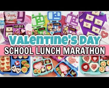 VALENTINE’S DAY ️ Bunches Of Lunches MARATHON