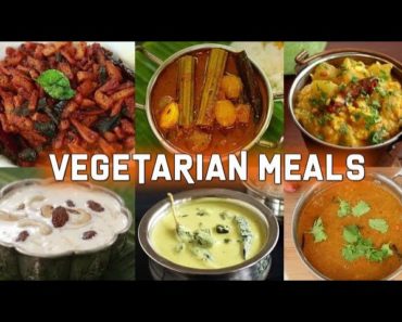 Vegetarian Meals Recipe | Vegetarian Curry