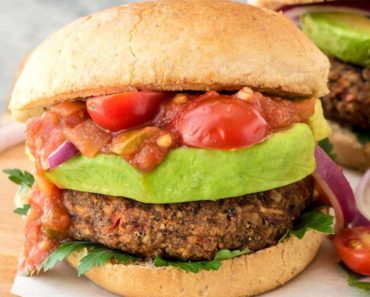 Vegan Burger {High Protein & Great Flavor!}