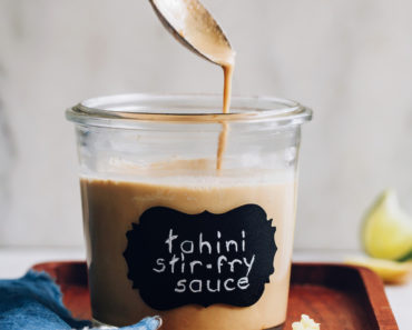 Tahini Stir Fry Sauce (10 Minutes!)