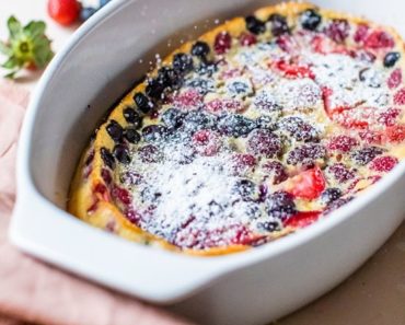 Flaugnarde of Mixed Berries (Clafoutis)