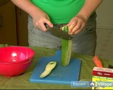 Quick and Easy Vegetarian Meals : Cutting Vegetables for a
