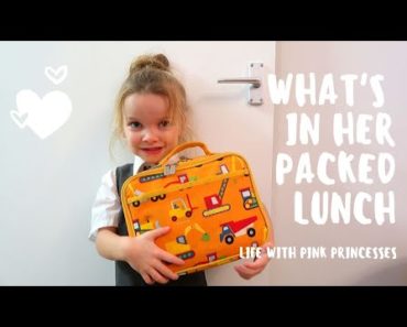 What’s In Her School Packed Lunch Box, Lunch Box Ideas