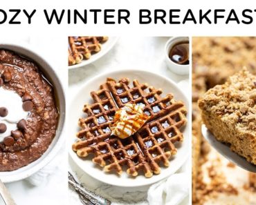 HEALTHY WINTER BREAKFAST RECIPES ‣‣ cozy & healthy breakfast ideas