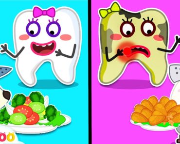 Wolfoo Teaches the Talking Tooth Eating Healthy Food and Exercise