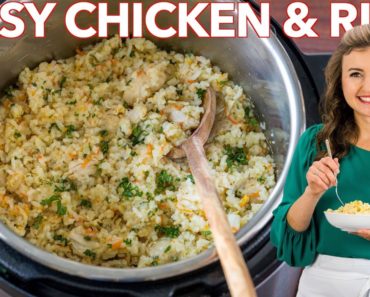 Instant Pot Chicken and Rice | One Pot