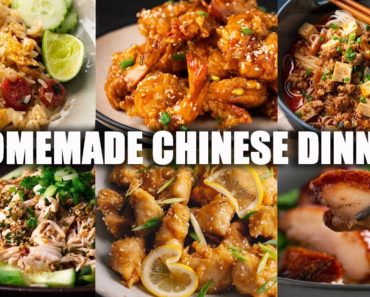 6 Chinese restaurant dishes you can make at home! ️