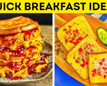 Quick Breakfast Ideas For Busy Mornings || Tasty Recipes to