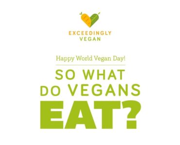 What do vegans eat on world vegan day?