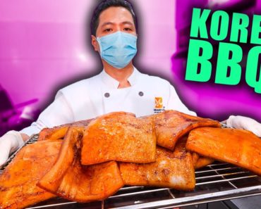 Korea’s Bizarre Meat BBQ!! Eating ONLY Animal Skin for 24