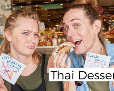 Street Food In Thailand ~ MUST EAT Thai Dessert! (khanom