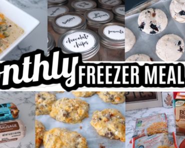 EASY Monthly Freezer Meal Prep