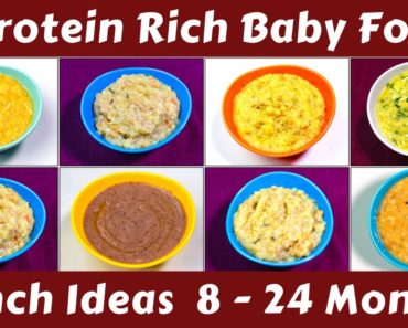9 Protein Rich Lunch Ideas || Baby Foods || Healthy