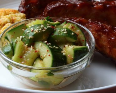 Smashed Cucumber Salad Recipe