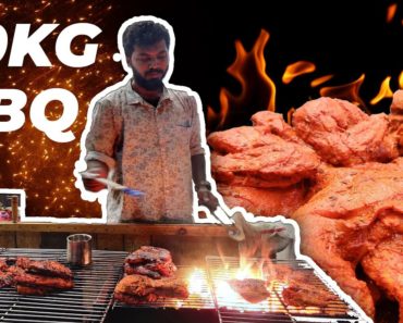 50 kg Arab style chicken barbeque preparation in Tamil |