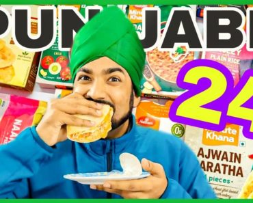 24 Hour Frozen Food Punjabi Challenge