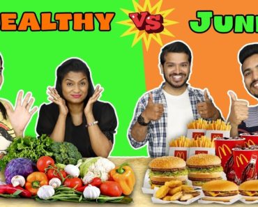 Healthy Food Vs Junk Food Challenge Part -2