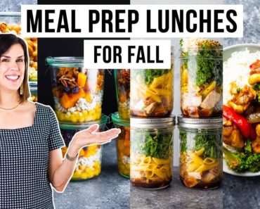 4 FALL Meal Prep Lunch Recipes