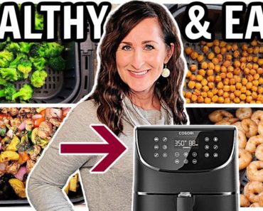 10 HEALTHY Air Fryer Recipes that are EASY AND Yummy!