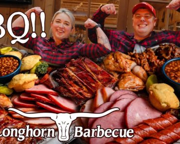 Ultimate Texas Style BBQ Feast Challenge!!