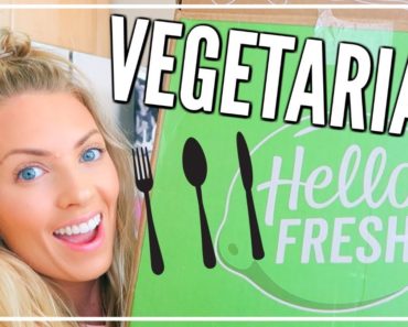 Trying VEGETARIAN Meals from HelloFresh