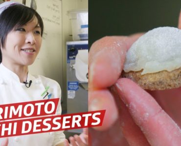 Making Mochi Desserts at Morimoto with Master Pastry Chef Natsume