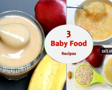 3 Baby food recipes || 7 to 12 months baby