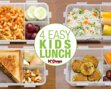 4 INDIAN LUNCH BOX IDEAS l KIDS LUNCH BOX RECIPES