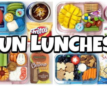 New Lunch Boxes are BACK! Fun Lunch Ideas