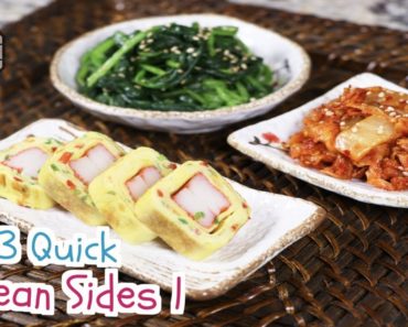 3 Korean Side Dishes Series #2