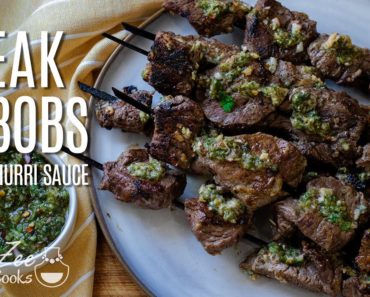 Chimichurri Steak Kebobs | Grilling Recipes