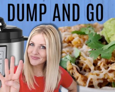 4 DUMP AND GO Instant Pot Recipes