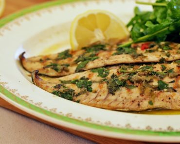 Gennaro’s Gorgeous Grilled Fish With Pesto Dressing