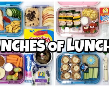NEW LUNCH BOXES! Fun Lunch Ideas