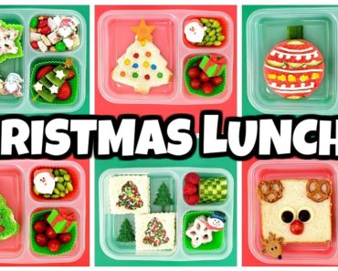 6 FUN & FESTIVE Sandwiches For Christmas Bunches Of Lunches