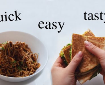 Healthy 10 Minute Lunch Ideas! (vegan, delicious)