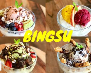 How To Make [Korean Shaved Ice Dessert] WITHOUT Ice Shaving